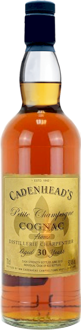 Cadenheads Charpentier 30 Year Cask Strength Cognac 700ml - Buy