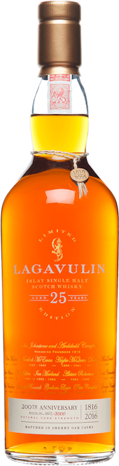 Lagavulin 25 Years 200 Anniversary 2016 Islay Malt 700ml - Buy