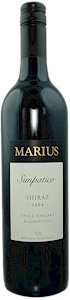 Marius Simpatico Shiraz 2008 - Buy