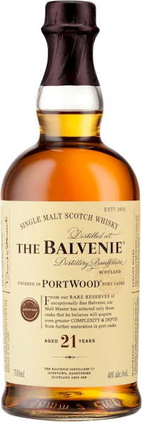 Balvenie 21 Years Port Wood Malt Whisky 700ml